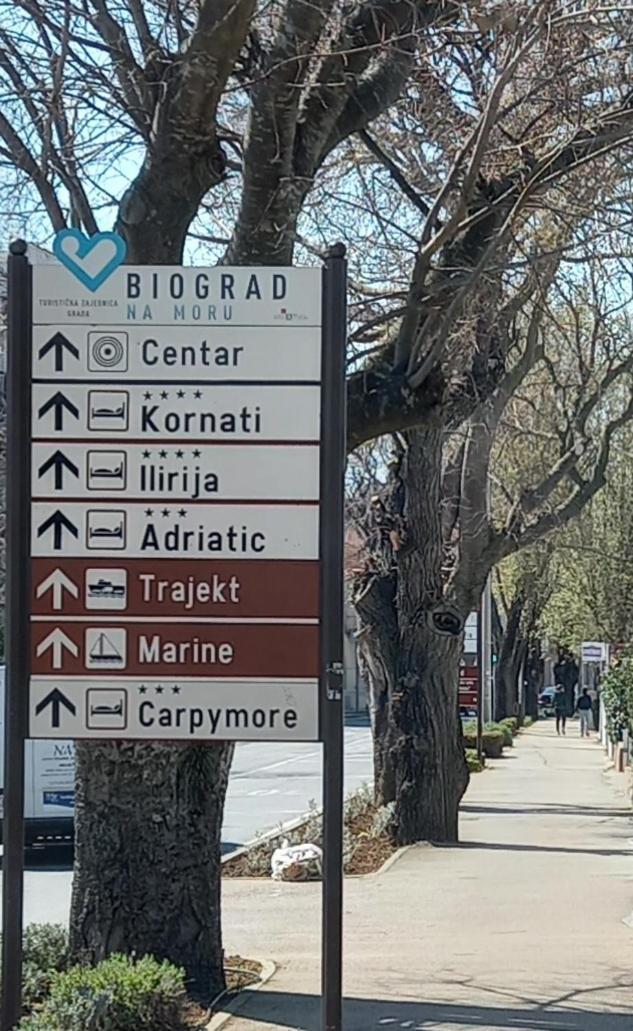 Apartman Silva Biograd Na Moru Exterior foto